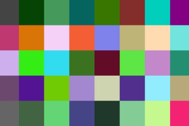 Çok renkli dikdörtgen piksel arkaplan. Çok renkli karelerden oluşan dokusu.