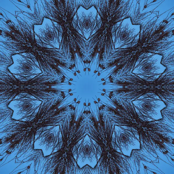 Abstraktes Kaleidoskop Schöne Mehrfarbige Kaleidoskop Textur Einzigartiges Kaleidoskopdesign — Stockfoto