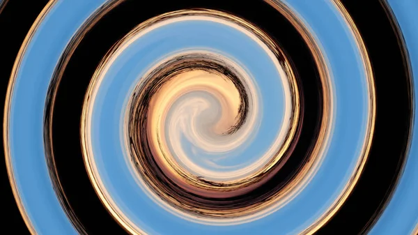 Padrão Abstrato Funil Redemoinho Espiral Padrão Multi Colorido Como Fundo — Fotografia de Stock