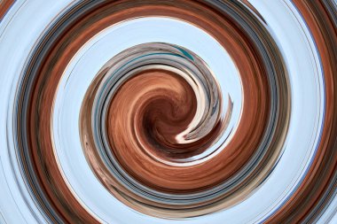 Huni soyut desen. Arkaplan olarak girdap, spiral, çok renkli desen.