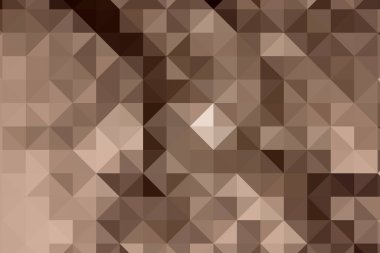 Çok renkli dikdörtgen piksel arkaplan. Çok renkli üçgenlerden oluşan doku..