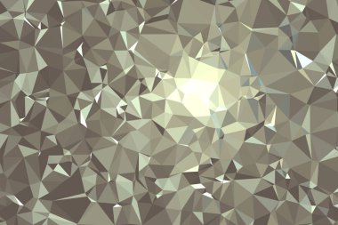 Gradyanı olan yaratıcı soyut çizim. Tasarım için üçgen desen. Çokgen geometrik şekillerin soyut arkaplanı.