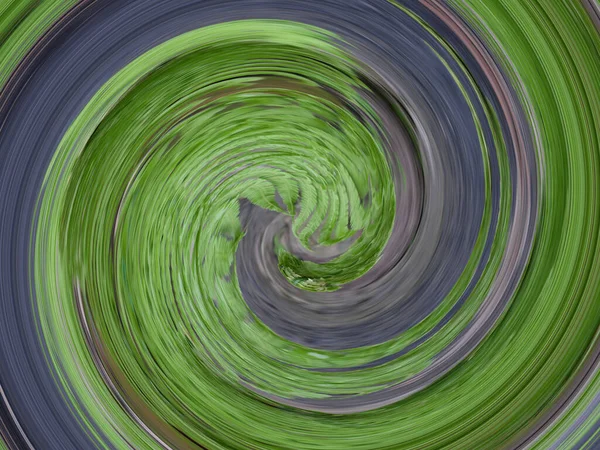 Modèle Abstrait Entonnoir Tourbillon Spirale Motif Multicolore Comme Fond — Photo