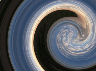 Huni soyut desen. Arkaplan olarak girdap, spiral, çok renkli desen.