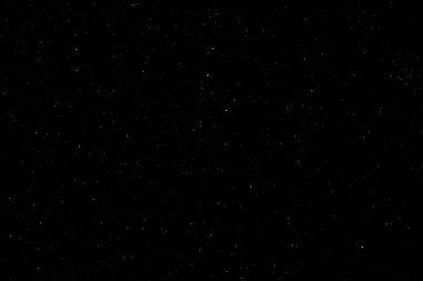 Arka plan olarak yıldızlı gece gökyüzü. Koyu yıldızlar arası uzay.