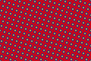 Ermenistan bayrağının renklerinde basit geometrik desen