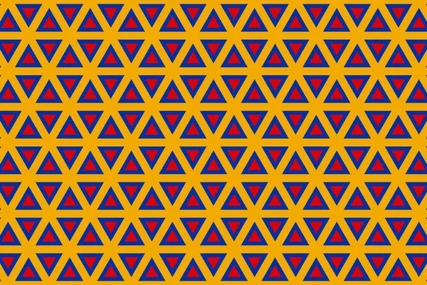亚美尼亚国旗颜色的简单几何图案 — 图库照片