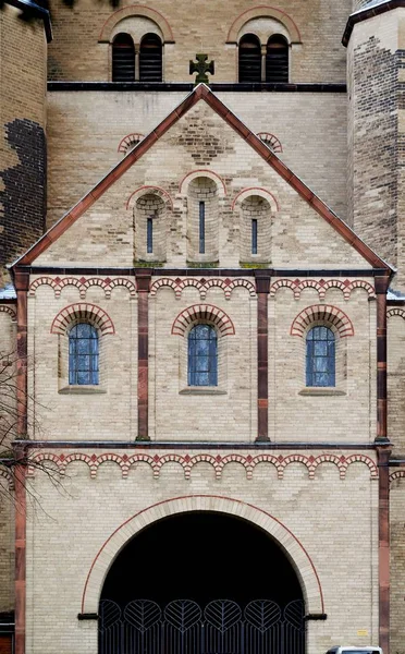 Den Monumentala Kyrkan Pantaleon Kölns Innerstad — Stockfoto