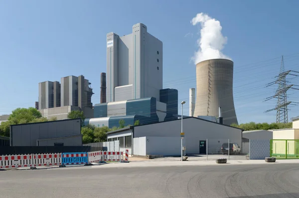 Central Eléctrica Carbón Rwe Power Kraftwerk Niederaussem —  Fotos de Stock