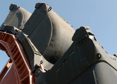 Bir açık maden kazıcısının kova çarkı