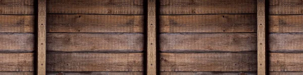 Wood Banner Background Natural Faded Color — Stock Photo, Image