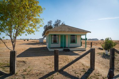 Albay Allensworth Eyalet Parkındaki Küçük Ev