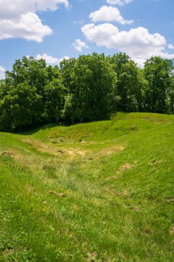 Fort Miamis Ulusal Tarihi Alanında Kazı Çukuru 