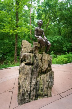 George Washington Carver Gençlik Heykeli Ulusal Monume 'unda