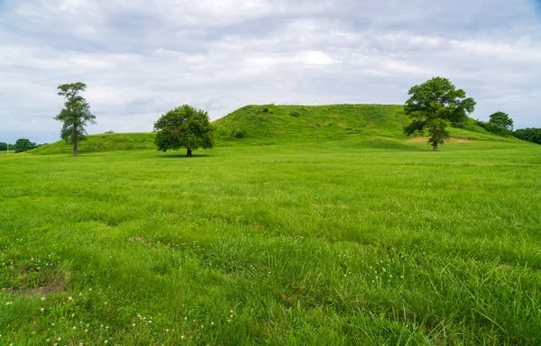 Άποψη του Cahokia Mounds State Historic Site — Φωτογραφία Αρχείου