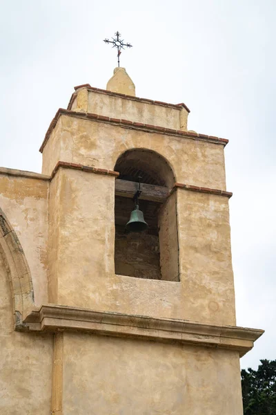 El Exterior de la Misión Histórica Carmelo — Foto de Stock