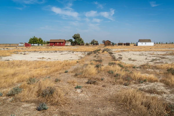 Amplo tiroteio do Coronel Allensworth State Historic Park — Fotografia de Stock