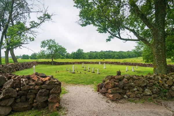 Cementerio en el Monumento Nacional George Washington Carver — Foto de Stock