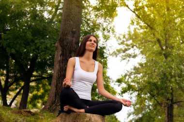 Yoga için hazırlanıyor