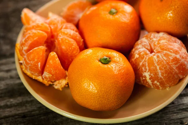 Taze ve organik clementines