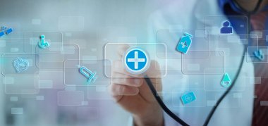 Modern bilgisayar arayüzü tıp 