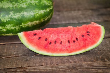 Bir dilim taze karpuz.