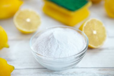 Pişirme soda ve limon, organik temizleyiciler