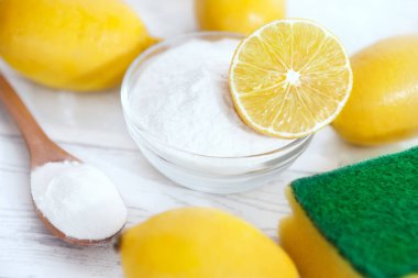 Organik temizlik, limonlu soda pişirme