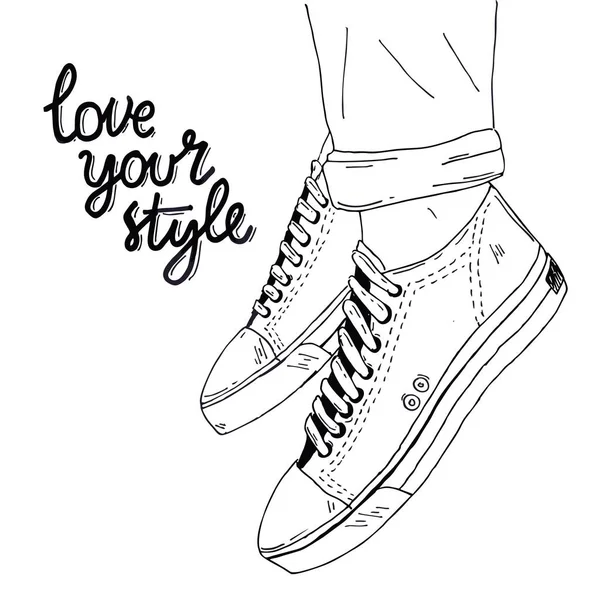 Love your style — Stock Vector