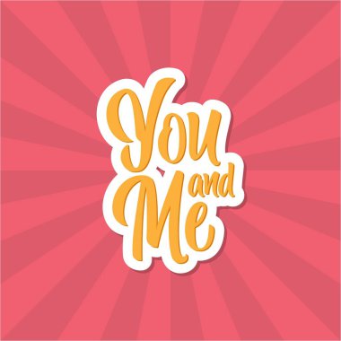 El Mektubu / Tipografi Sen ve ben