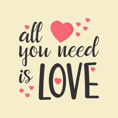 El çizimi tipografi posteri. harf alıntısı