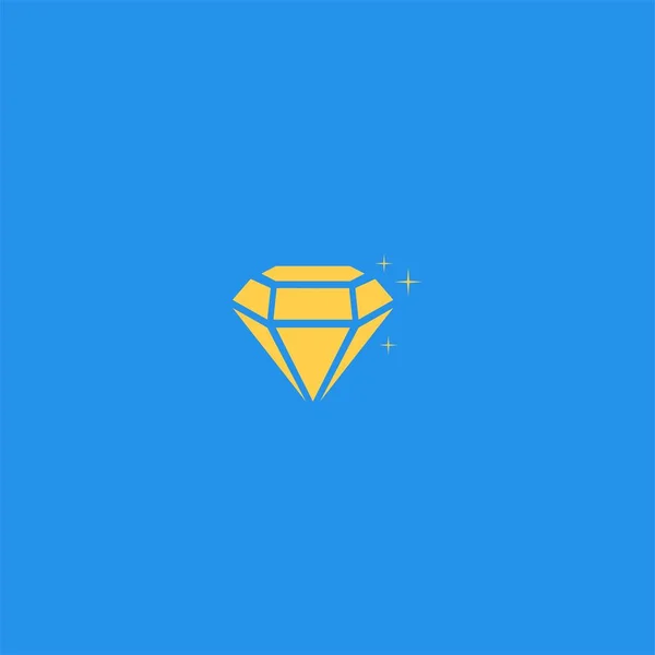 Design symbole diamant — Image vectorielle