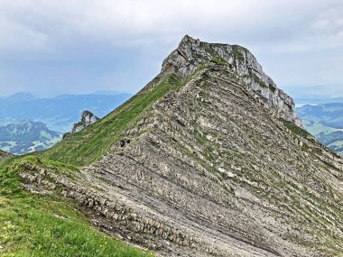 Wagital veya Waegital Vadisi ve Alpine Gölü Wagitalersee (Waegitalersee), Innerthal - Schwyz Kantonu, İsviçre