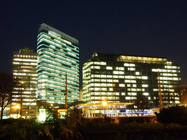 Modern mimari ve iş gökdelenleri (moderne Architektur und Business-Wolkenkratzer, Wien) - Viyana, Avusturya