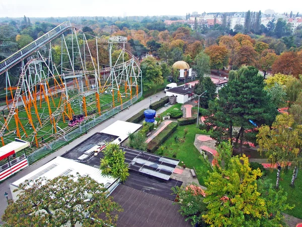 Prater Der Vergngungspark Prater Wien Один Найстаріших Парків Розваг Світі — стокове фото
