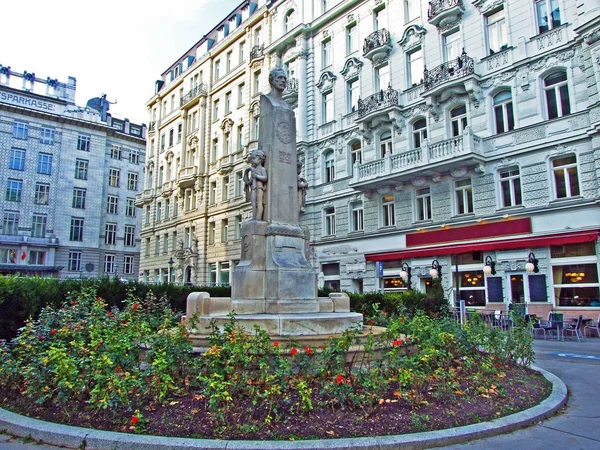 Georg Coch Monument Nebo Georg Coch Denkmal Vídeň Vídeň Rakousko — Stock fotografie