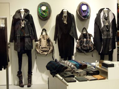 Viyana 'daki mağazaların vitrinleri ve iç mekanları - Viyana, Avusturya