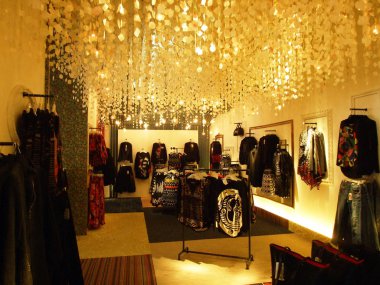 Viyana 'daki mağazaların vitrinleri ve iç mekanları - Viyana, Avusturya