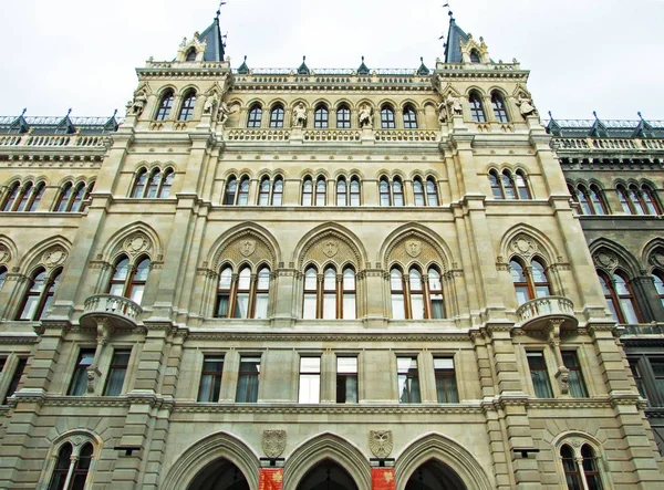 Rathaus Wien Massive Municipal Building Built Using Some Million Bricks — Stock fotografie