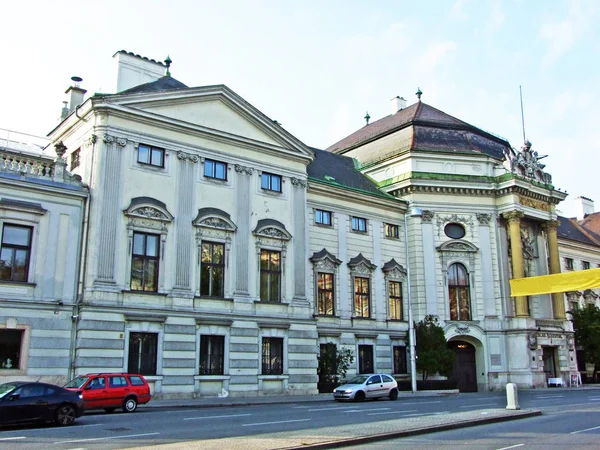 Palais Auersperg Wien Opulent Barokní Palác Pro Pořádání Večírků Galas — Stock fotografie