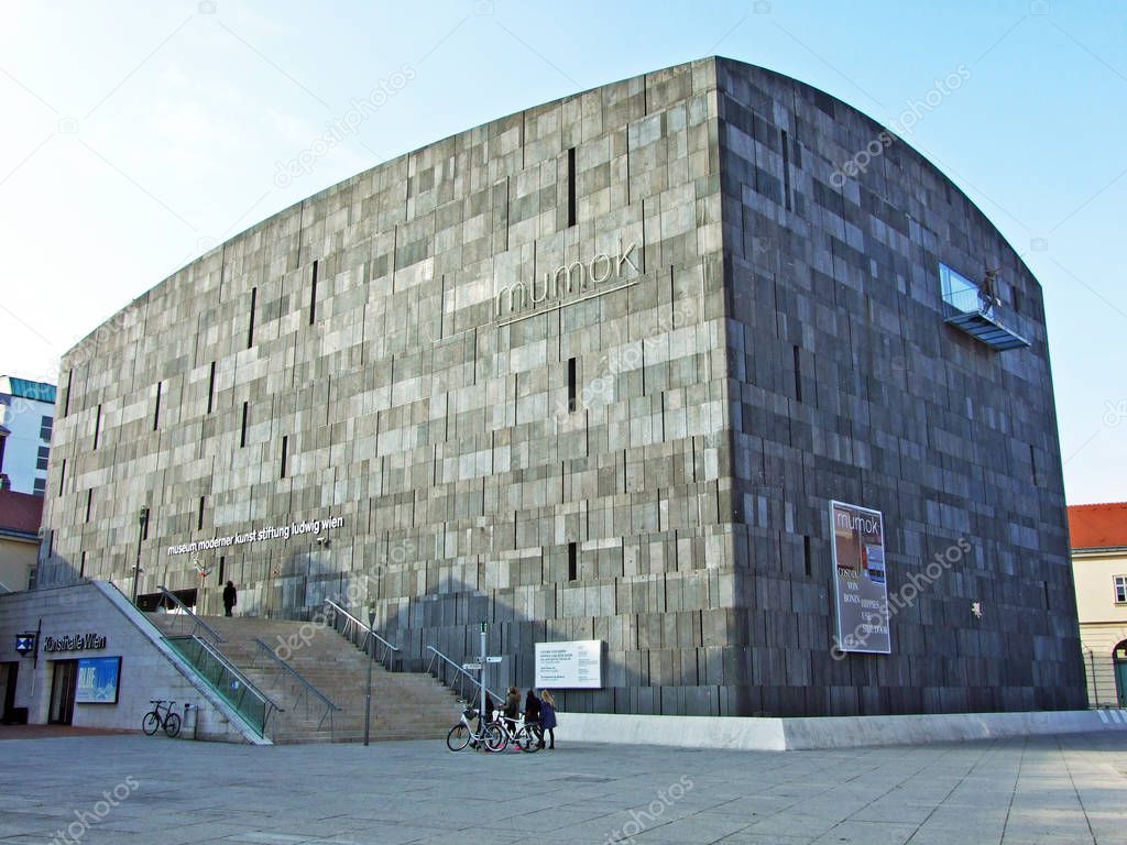 Mumok - The Museum of Modern Art Ludwig Foundation Vienna (Museum moderner Kunst Stiftung Ludwig Wien) - Austria