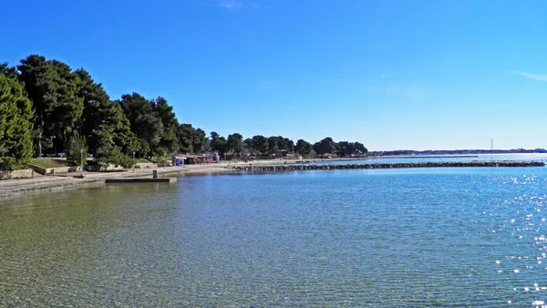 Plage Baignade Bord Mer Filip Jakov Croatie — Photo