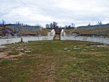 Burnum Roma askeri kampı, Ulusal Park Krka - Hırvatistan