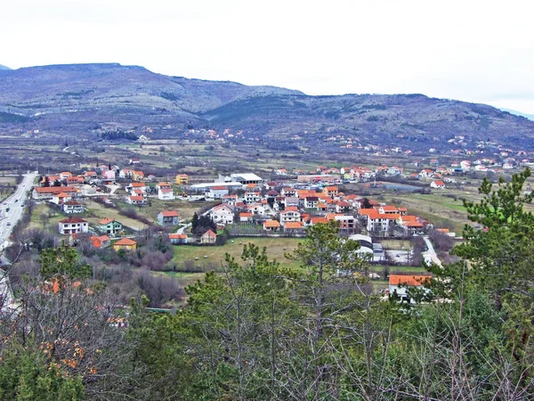 Antiga Cidade Croata Drnis Localizado Coração Centro Dalmácia Croácia Drevni — Fotografia de Stock