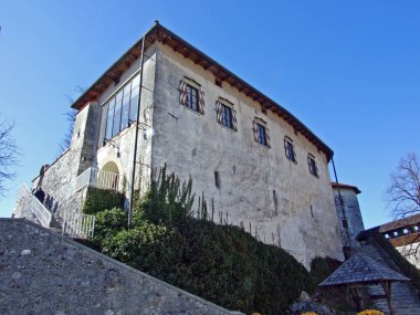 Bled Castle (Blejski Grad, Die Burg von Bled Oder Burg Veldes) - Bled, Slovenya