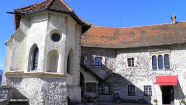 Bled Castle (Blejski Grad, Die Burg von Bled Oder Burg Veldes) - Bled, Slovenya