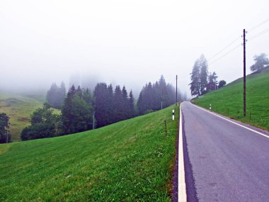 Urnaesch veya Urnasch nehir vadisi, Urnsch - Appenzell Ausserrhoden Kantonu, İsviçre