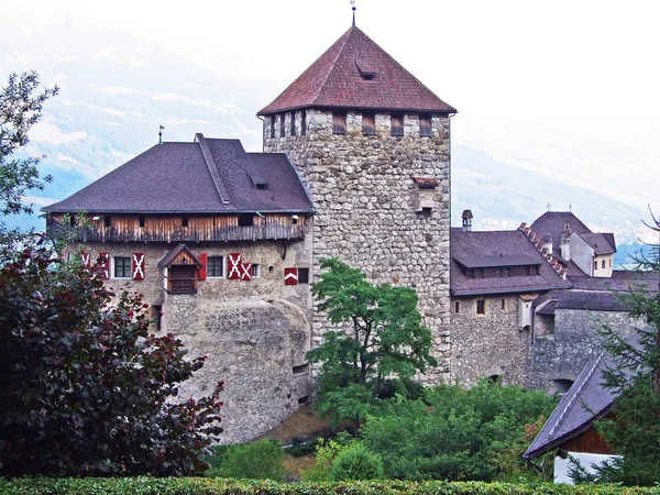 Schloss Vaduz Rheintal Vaduz Liechtenstein — Stockfoto