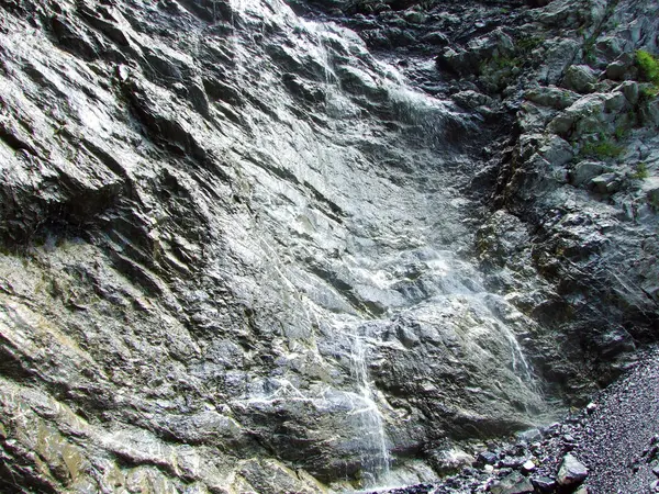 Şelale Şelalesi Hochfall Wassersturz Hochfall Veya Wasserfall Hochfall Ren Nehri — Stok fotoğraf