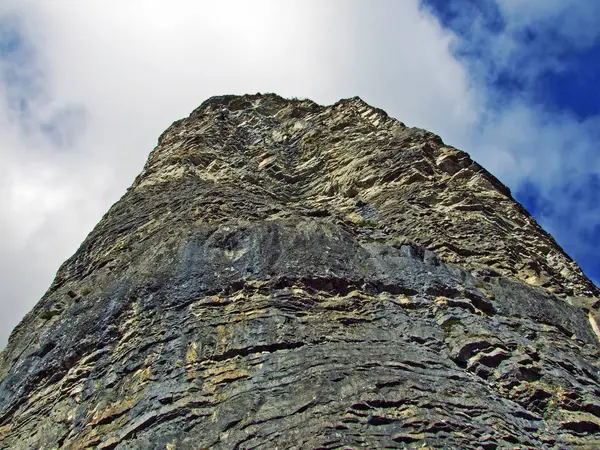 Rocks Stones Ratikon Border Alpine Mountain Massif Ratikon Grenzmassiv Oder — 图库照片